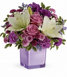 Teleflora's Pleasing Purple Bouquet in Beavercreek, Ohio, near Dayton, OH